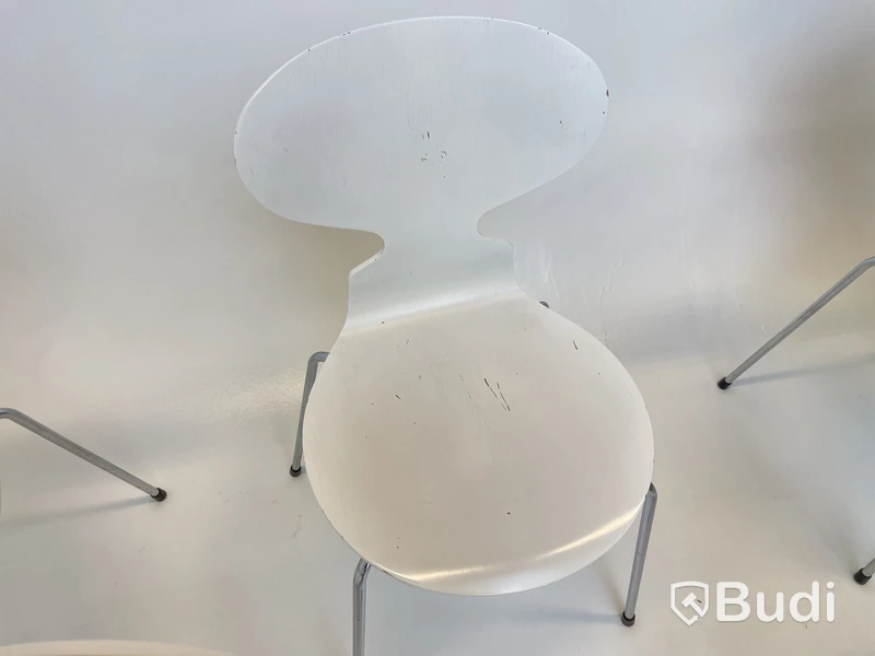 6 st. Stolar Fritz Hansen, Myran, Design Arne Jacobsen