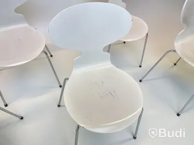 6 st. Stolar Fritz Hansen, Myran, Design Arne Jacobsen