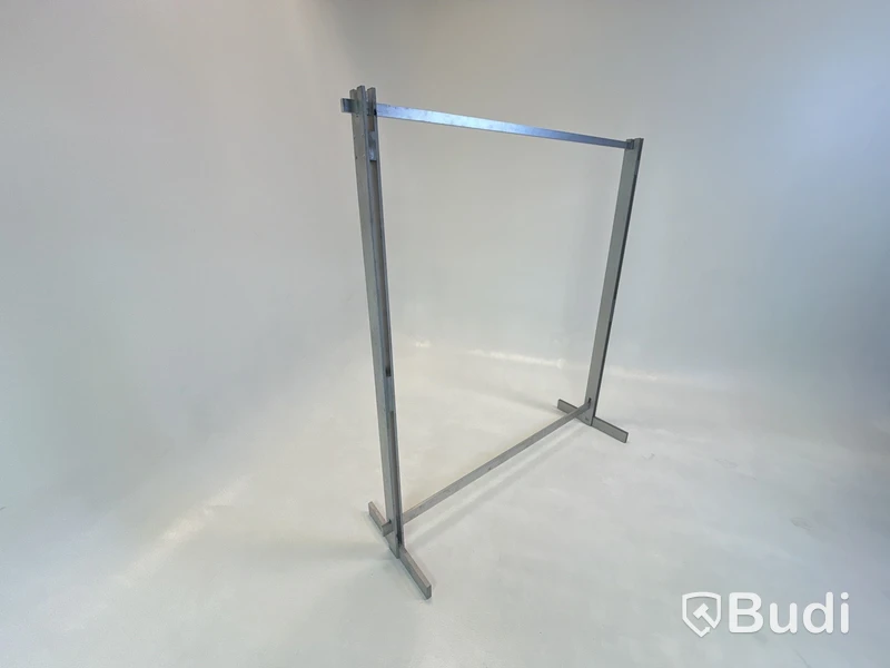 5 st. Klädställningar i aluminium