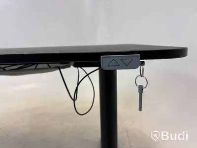 Höj- och sänkbart skrivbord Ikea, Benkant