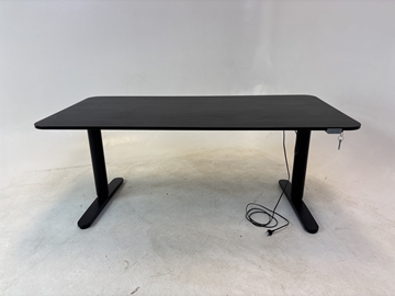 Höj- och sänkbart skrivbord Ikea, Benkant