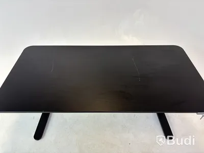 Höj- och sänkbart skrivbord Ikea, Benkant