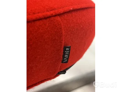 Fåtölj Stokke Variér, Peel Club, röd, Design Olav Eldøy