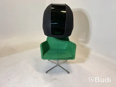 Fåtölj Blå Station Peekabo, grön/svart, Design Stefan Borselius