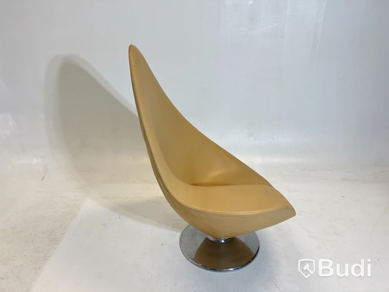 Fåtölj Engelbrechts Plateau beige, Design Erik Magnussen