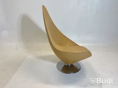 Fåtölj Engelbrechts Plateau beige, Design Erik Magnussen