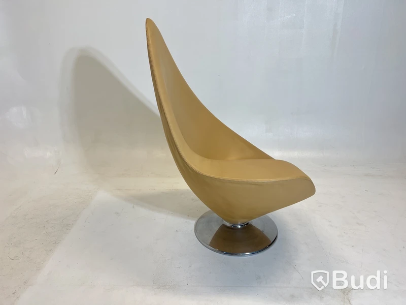 Fåtölj Engelbrechts Plateau beige, Design Erik Magnussen