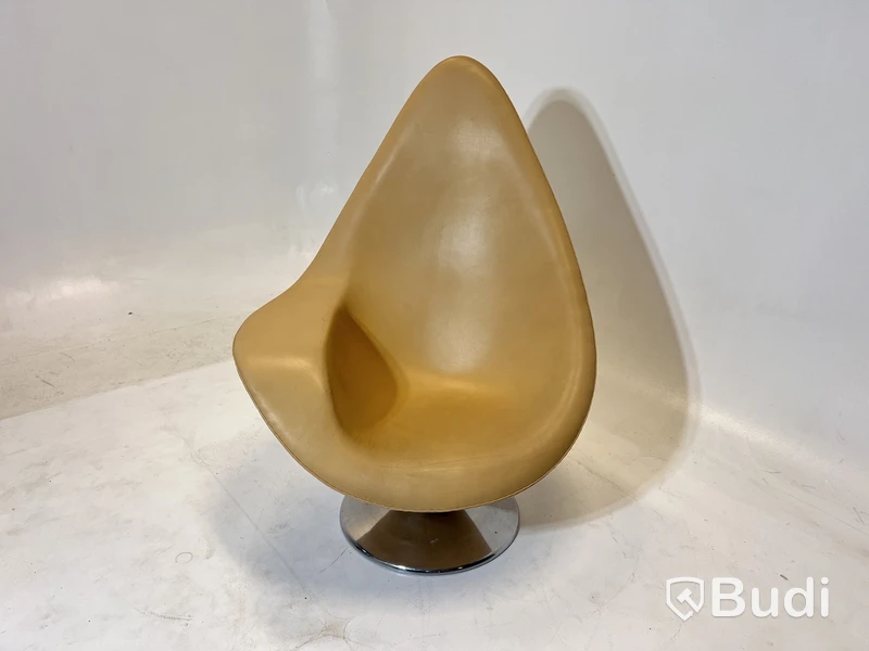 Fåtölj Engelbrechts Plateau beige, Design Erik Magnussen