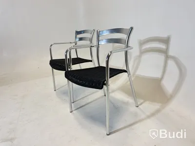 2 st. balkong/trädgårds/cafe-stolar AMAT Biarritz, Design Eduard Samsó