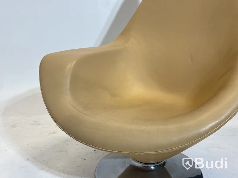 Fåtölj Engelbrechts Plateau beige, Design Erik Magnussen