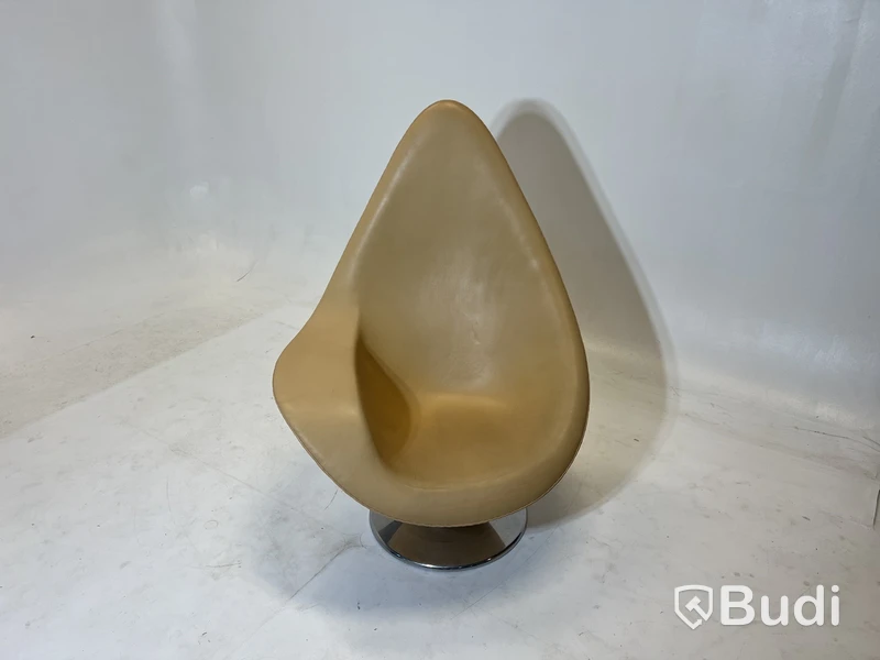 Fåtölj Engelbrechts Plateau beige, Design Erik Magnussen