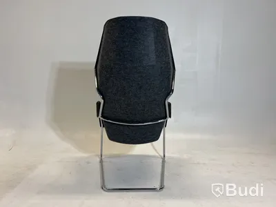 Fåtölj Blå Station Peekabo utan kåpa, svart/grå, Design Stefan Borselius