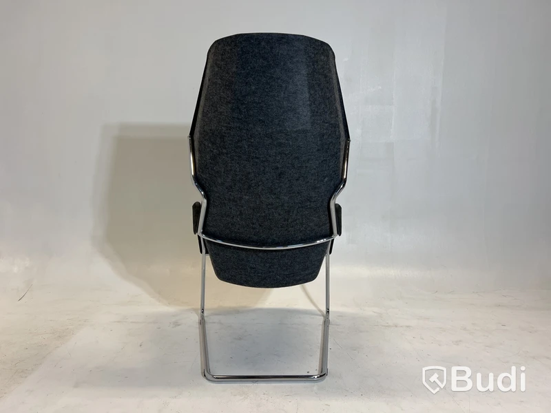 Fåtölj Blå Station Peekabo utan kåpa, svart/grå, Design Stefan Borselius