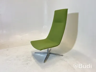 Loungefåtölj Arper Catifa 60, grön, Design Lievore, Altherr & Molina