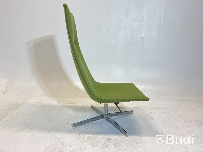 Loungefåtölj Arper Catifa 60, grön, Design Lievore, Altherr & Molina