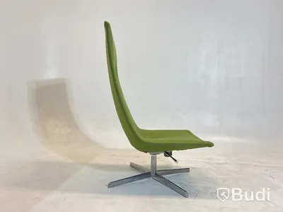 Loungefåtölj Arper Catifa 60, grön, Design Lievore, Altherr & Molina