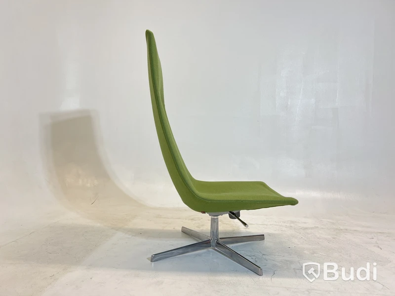 Loungefåtölj Arper Catifa 60, grön, Design Lievore, Altherr & Molina