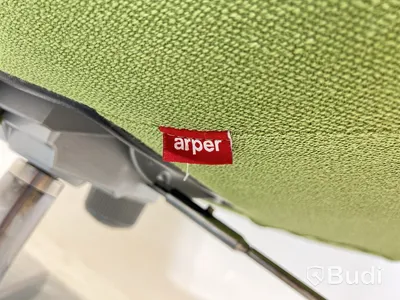 Loungefåtölj Arper Catifa 60, grön, Design Lievore, Altherr & Molina