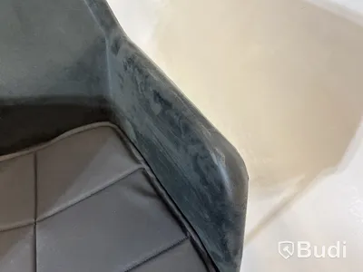 Fåtölj Blå Station Peekabo utan kåpa, svart/grå, Designad Stefan Borselius.