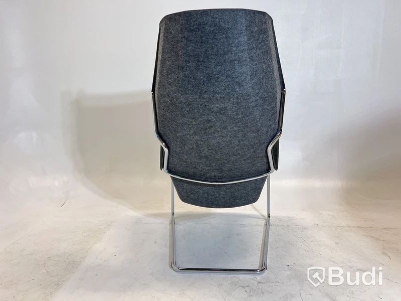 Fåtölj Blå Station Peekabo utan kåpa, svart/grå, Designad Stefan Borselius.