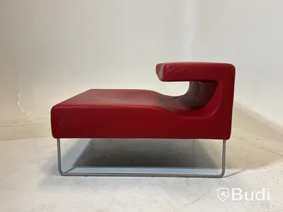 Fåtölj Moroso Lowseat, röd, Design Patricia Urquiola