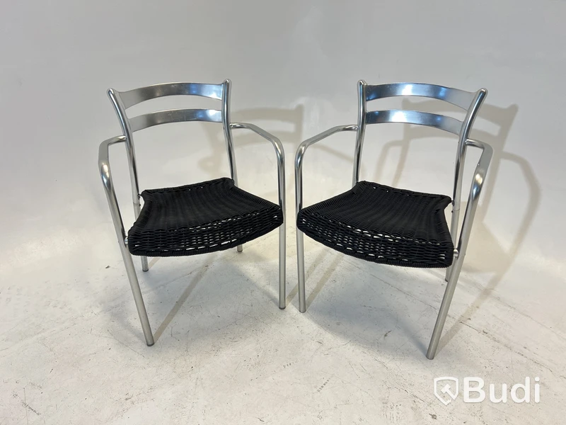 2 st. Caféstol/Balkongstol/Trädgårdsstol Amata 512