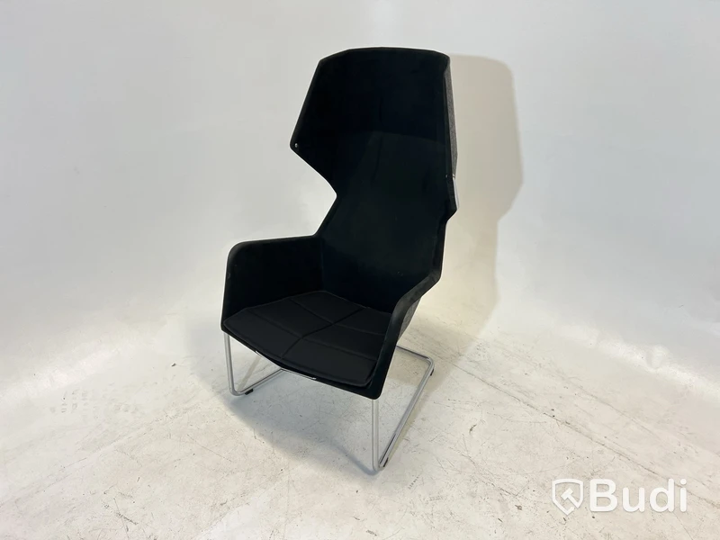 Fåtölj Blå Station Peekabo med kåpa, Design Stefan Borselius