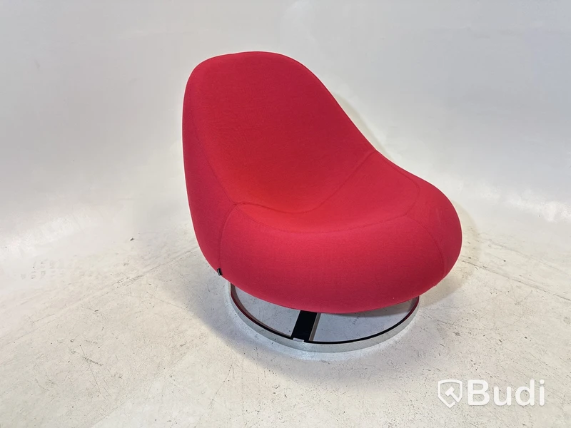 Fåtölj, Johanson Flow, Design Anders Hjelm, röd