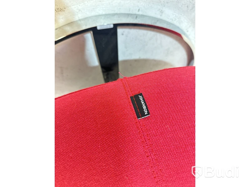 Fåtölj, Johanson Flow, Design Anders Hjelm, röd