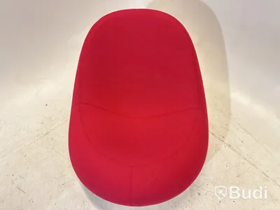 Fåtölj, Johanson Flow, Design Anders Hjelm, röd