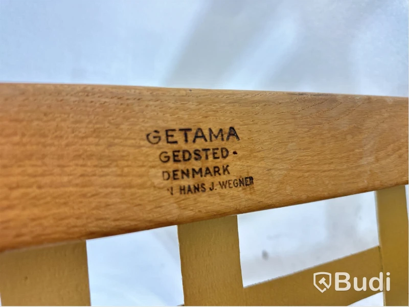 Fåtölj GE-370 Getama, Gedsted, Design Hans J Wegner