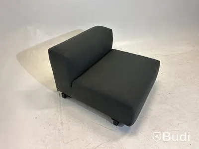 Soffmodul, Vitra Sofia Modular, Design Jasper Morrison. mörkgrön