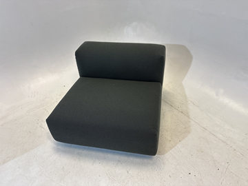 Soffmodul, Vitra Sofia Modular, Design Jasper Morrison. mörkgrön