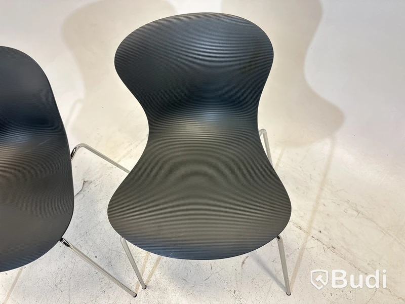 2 st. Stolar Republic Fritz Hansen Nap Ks50, Design Kasper Salto, grå