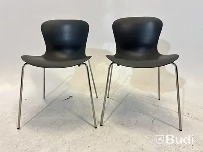 2 st. Stolar Republic Fritz Hansen Nap Ks50, Design Kasper Salto, grå