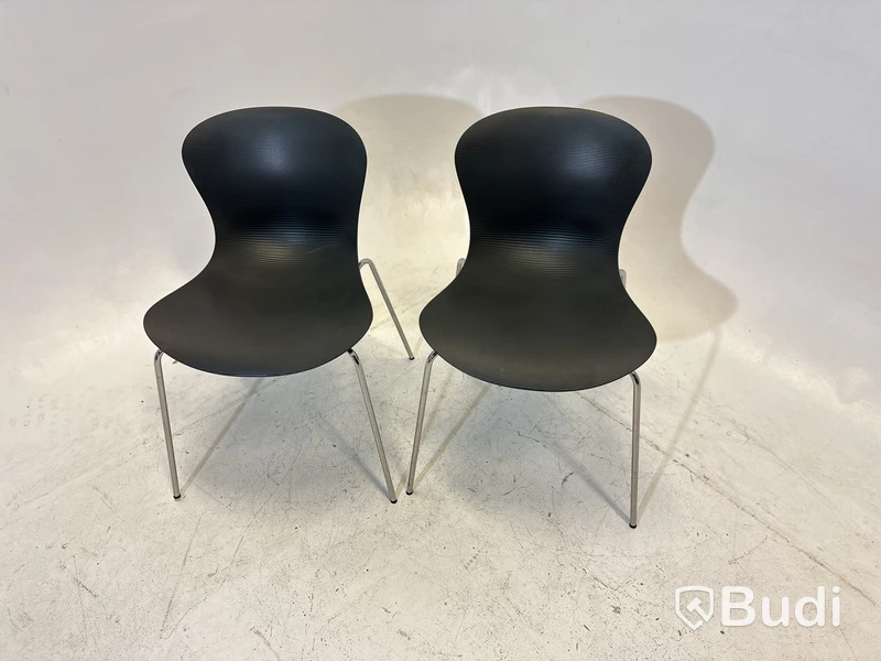 2 st. Stolar Republic Fritz Hansen Nap Ks50, Design Kasper Salto, grå