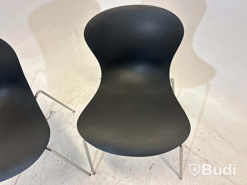 2 st. Stolar Republic Fritz Hansen Nap Ks50, Design Kasper Salto, grå