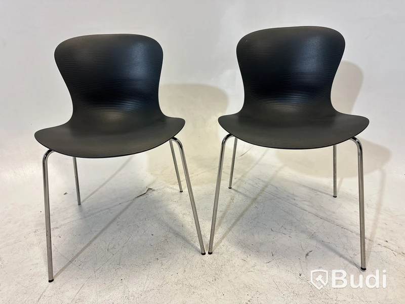 2 st. Stolar Republic Fritz Hansen Nap Ks50, Design Kasper Salto, grå