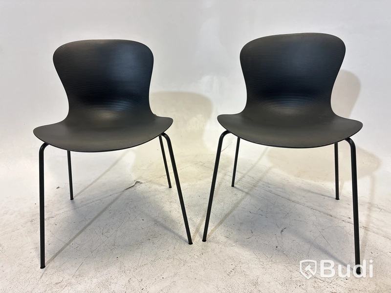 2 st. Stolar Republic Fritz Hansen Nap Ks50, Design Kasper Salto, grå