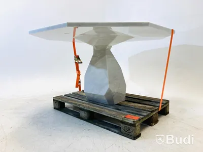 Marmorbord Ginger & Rabbit Rock 140, Carrara marmor, 140cm