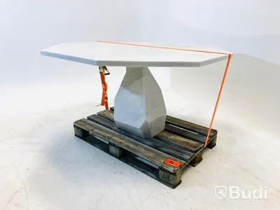 Marmorbord Ginger & Rabbit Rock 140, Carrara marmor, 140cm