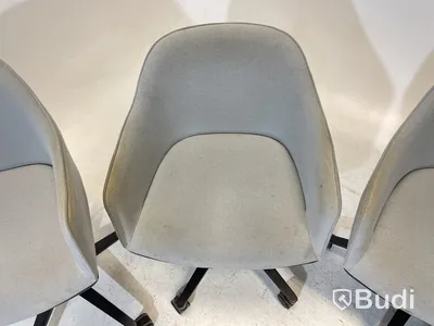 4 st. Kontorsstolar Vitra olika modeller, 540 och 558, grå, Design Ronan & Erwan Bouroullec