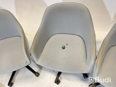 4 st. Kontorsstolar Vitra olika modeller, 540 och 558, grå, Design Ronan & Erwan Bouroullec
