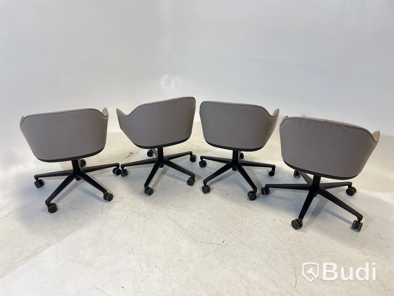 4 st Kontorsstolar Vitra 540, Design Ronan & Erwan Bouroullec