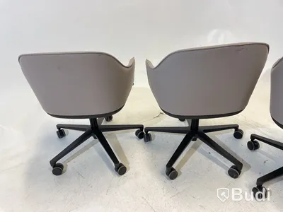 4 st Kontorsstolar Vitra 540, Design Ronan & Erwan Bouroullec