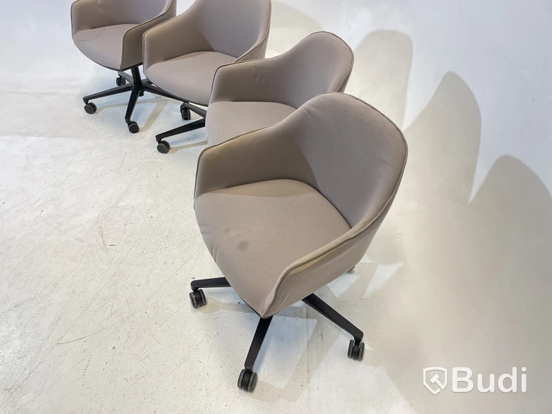 4 st Kontorsstolar Vitra 540, Design Ronan & Erwan Bouroullec