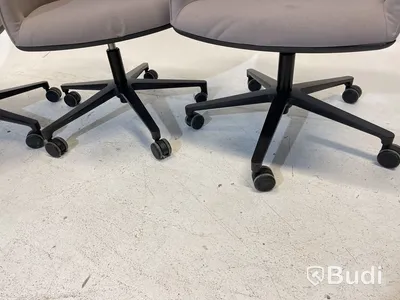 4 st Kontorsstolar Vitra 540, Design Ronan & Erwan Bouroullec