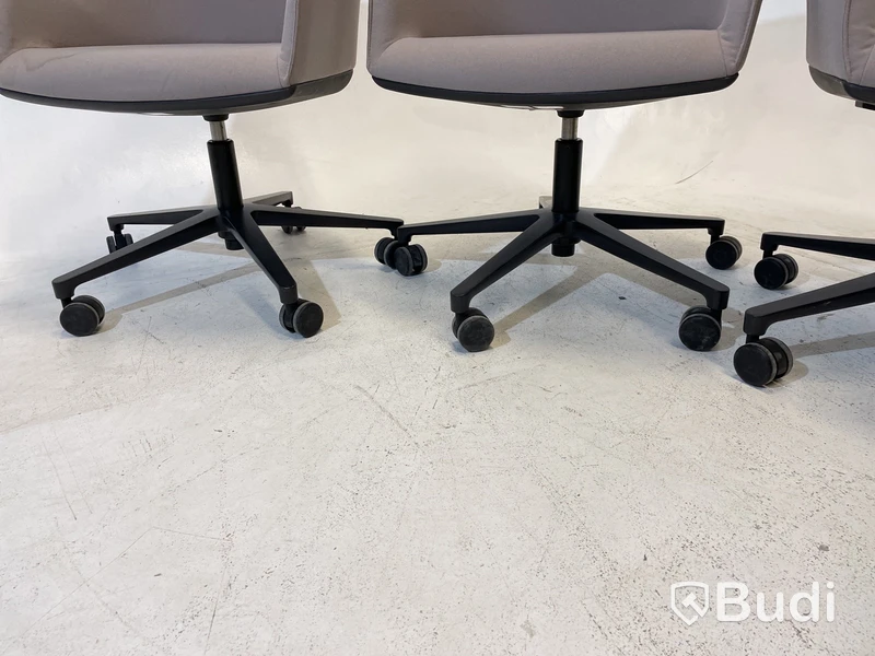 4 st Kontorsstolar Vitra 540, Design Ronan & Erwan Bouroullec