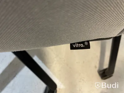 6 st Kontorsstolar Vitra 540, grå, Design Ronan & Erwan Bouroullec