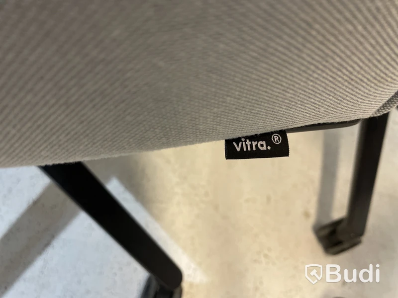 6 st Kontorsstolar Vitra 540, grå, Design Ronan & Erwan Bouroullec